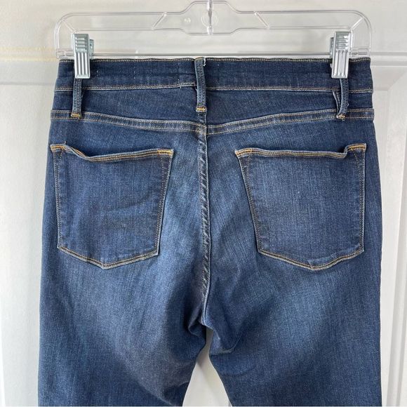 Frame Denim Women's Skinny Jeans - Dark Blue - Picture 8 of 13